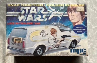 Star Wars MPC Snap model kit Luke Skywalker Van MIB  1977 MISB vintage 1125 - Image 1 of 4