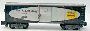 Gilbert American Flyer S Gauge 24026 Central of Georgia Boxcar - 1958 Only - Picture 1 of 10