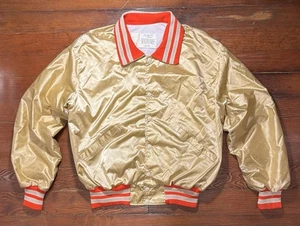 Vintage 90s DeLong Varsity Coat Jacket 49ers Colorway Size XL - Picture 1 of 10