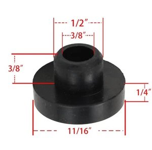 Ruma 4 Stück Kraftstofftank Gummitülle Buchse für John Deere Toro 46-6560 104047 - Bild 1 von 4