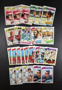 1980 Topps Baseball HOF,STAR,RC Lot X 85 W/ Dupes!! EX/NM!! COMBINED SHIPPING!! - Picture 1 of 21