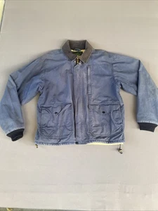 Vintage Filson Waxed Oil Cotton Field Jacket Size M Blue Read Description - Bild 1 von 20
