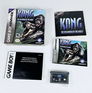 KONG: L'ottava meraviglia del mondo Gameboy Advance GBA completo manuale poster CIB - Foto 1 di 13