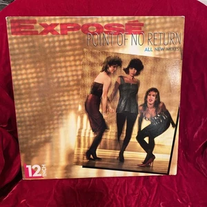 Expose- Point Of No Return (All New Mixes), 1987 Arista AD1-9580 - G Vinyl - Picture 1 of 6