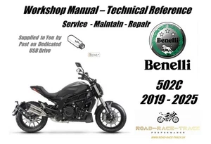 Benelli 502C 502 C Service Repair Workshop Manual USB  2019 - 2025 - Picture 1 of 11
