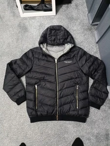 Black Armani Exchange Lightweight Puffer Jacket M - Picture 1 of 13