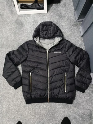 Black Armani Exchange Lightweight Puffer Jacket M - Image 1 of 4
