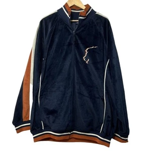 Giacca Clench The Pride Collection Lion Varsity in velluto Re Leone taglia XXL blu - Foto 1 di 12