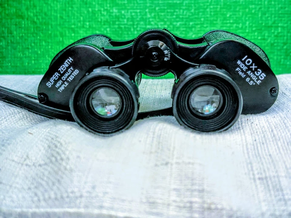 Винтажный широкоугольный бинокль Super Zenith 10x35 6,5° — отличное состояние  - Изображение 1 из 4