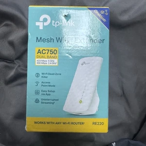 Wi-Fi Extender, Easy PlugIn Set Up, WiFi Dead Zone Killer, Works with Any Router - Picture 1 of 7