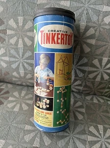 VINTAGE TINKER TOYS No. 136 Canister & Lid Only - Picture 1 of 5