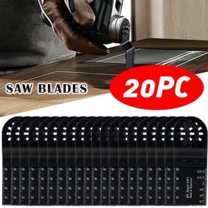 20stk Multitool Zubehör Sägeblatt-Set Metall Holz für Multimaster Makita Einhell - Bild 1 von 18
