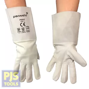 Tig welding gloves gauntlets welders soft goatskin leather Pack 1,3,5 or 10 - Picture 1 of 2