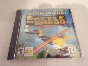 Star Wars: Episode I: Battle for Naboo Lucas Arts Jewel Case Neu PC Spiel - Bild 1 von 2
