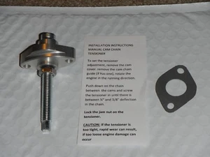 SILVER Timing Cam Chain Tensioner Manual Adjuster 86-1990 NINJA 1000 ZX-10 1000R - Picture 1 of 8