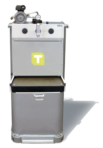 Frischöltankkompaktanlage elektrisch 1.500 l mit Kannenbefülltisch TECALEMIT - Bild 1 von 1