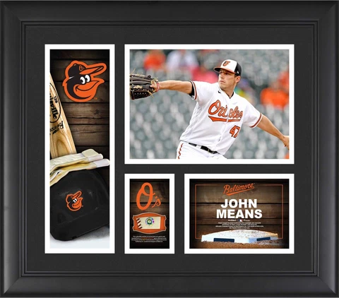 John Means Orioles Player Plaques and Collage Cover