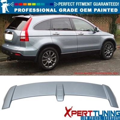 Fit 07-11 Honda CRV OE Painted Roof Spoiler #B538M Glacier Blue Metallic - ABS Foto 1 de 4