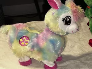 Juguete de peluche Pets Alive ~ Boppi the Booty Shakin' Llama ~ ZURU ~ Rainbow ~ Twerking - Imagen 1 de 8