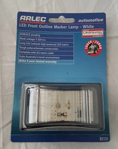 Arlec 82131 LED Clearance Lights WHITE Front Outline Marker Lamp 12V 24V - Picture 1 of 4