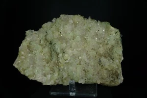 Prehnit, Babingtonit & Quarz / Qiaojia Co., China / feines seltenes Mineralglas - Bild 1 von 8