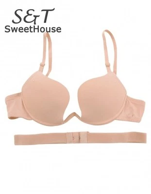 Extreme Add 2 Cup Super Thick Padded Push Up Bra Brassiere Sz 32-38 A B 8 Colors - Image 1 of 4