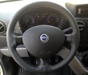 Coprivolante Fiat Doblò vera pelle antracite - Imagen 1 de 1