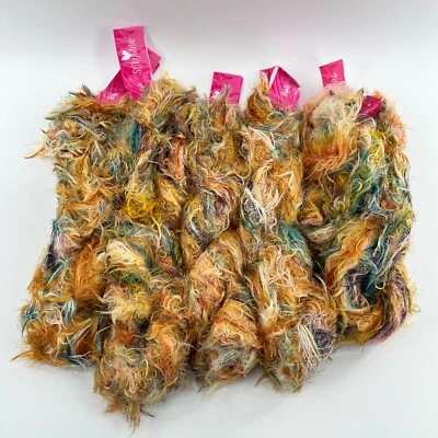Lote de 5 - Madeja de hilo COLINETTE Silky Chic | 100 gr | 232 yardas | Color: 153 MADRAS Foto 1 de 4