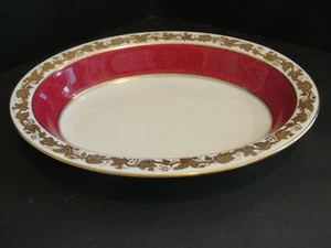 WEDGWOOD WHITEHALL POWDER RUDY OVAL VEG BOWL 9 7/8" - Picture 1 of 4