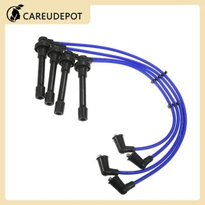 Cable arnés bobina bujía 7 mm para Honda Civic artículo de 4 - Imagen 1 de 7