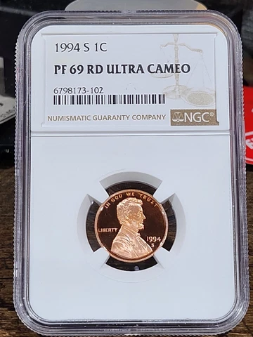 1994 S Lincoln 1c, NGC Certified PF 69 UCAM RD, 102 Cover