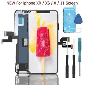 For Apple iPhone X XR XS 11 LCD Display Touch Screen Digitizer Replacement Kit