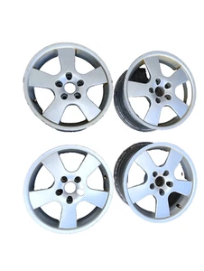 4X Alufelgen Enzo 7x16 ET35 LK 5x110 KBA 45851 Opel - Bild 1 von 10