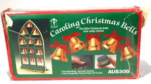 Vintage Ye Merry Minstrel Caroling Christmas Bells 25 Songs WORKS - Picture 1 of 5