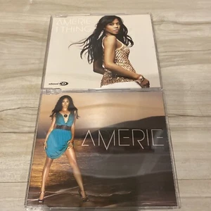 Amerie 2 UK CD IMPORT LOT Take Control &  1 Thing 💿 - Picture 1 of 5