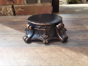 Capital Column Pedestal Riser Pillar Top Candle Holder, Rose Bowl Riser, Tuscan - Picture 1 of 4