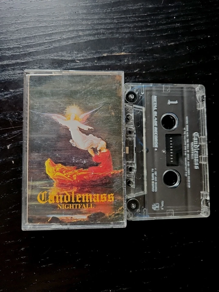 Candlemass - Nightfall Cassette 1987 Metal Blade – 72241-4  [Original]  Foto 1 de 1