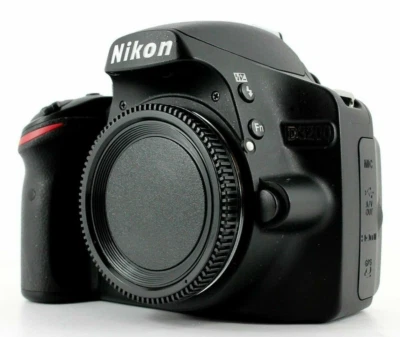 Nikon D3200 24.2 MP Digital SLR Camera - Black - Image 1 of 4