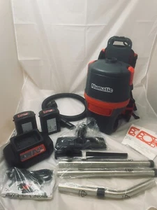 Aspirapolvere a zaino Numatic RSB150NX 2 batterie 160 minuti di autonomia ex demo - Foto 1 di 24