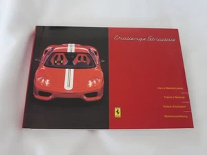 2003 Ferrari Challenge Stradale Factory Owner's Manual Instruction Book - Picture 1 of 6