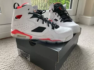 Nike Jordan Flight Club 91 White Infrared Trainers UK 6 - Picture 1 of 5