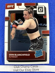2023 #124 Erin Blanchfield Panini Donruss Optic UFC Rated Rookie RC - Foto 1 di 2