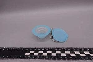 Tupperware Schüsselanhänger Faltschüssel Schüssel kleiner Behälter - Bild 1 von 2