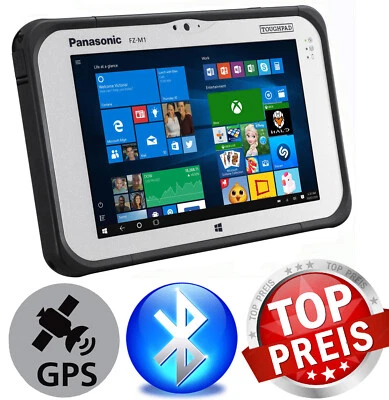 Panasonic Toughpad FZ-M1 Intel i5-4302Y CPU 4GB 256GB SSD LTE-4G & GPS Scanner - Image 1 of 4