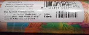 Sealed 15 ft IMPERIAL 41262010 Wallpaper Border WINNIE THE POOH /FRIENDS LAKE - Picture 1 of 4