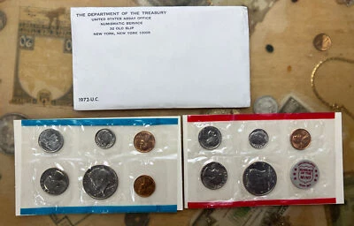 1972-U.C. Department of the Treasury United States Coin Set - Image 1 of 4