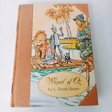 Wizard of Oz L. Frank Baum Illustrated Edition Vintage Hardcover