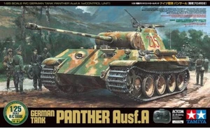 Tamiya 1/25 RC Tank Series No.5 With German Tank Panther A Assembly Kit / Propo - Picture 1 of 9