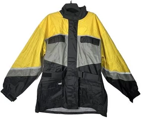 Tourmaster Motorcycle Jacket Men Size XL 46 Scotchlite Reflective Material - Picture 1 of 18