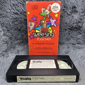 Wee Sing Together VHS A Magical Musical Side Loader 1985 Price Stern Sloan Rare - Picture 1 of 8